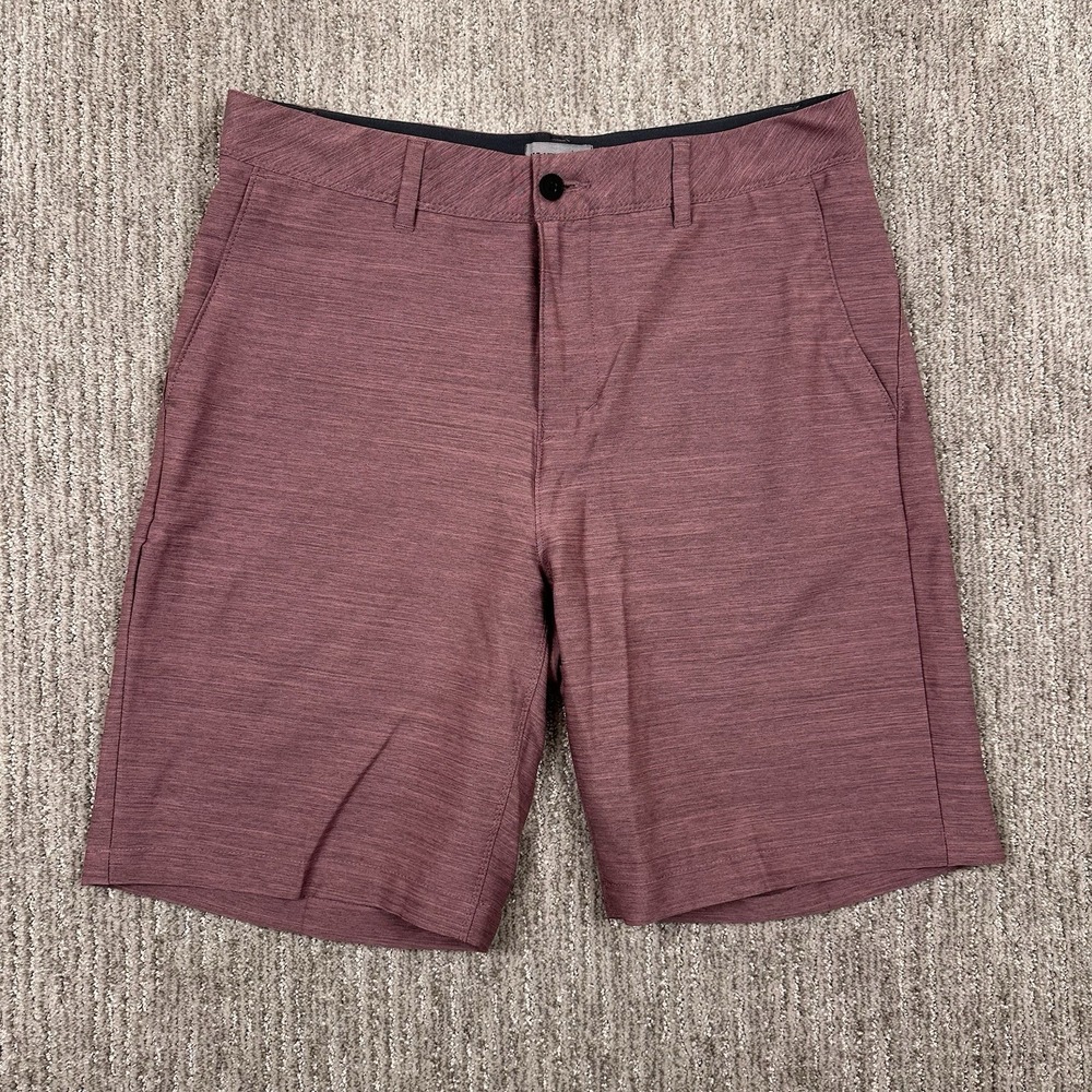 VRST Mens Limitless 5-Pocket Shorts Purple Heather Golf Performance‎ Size 34